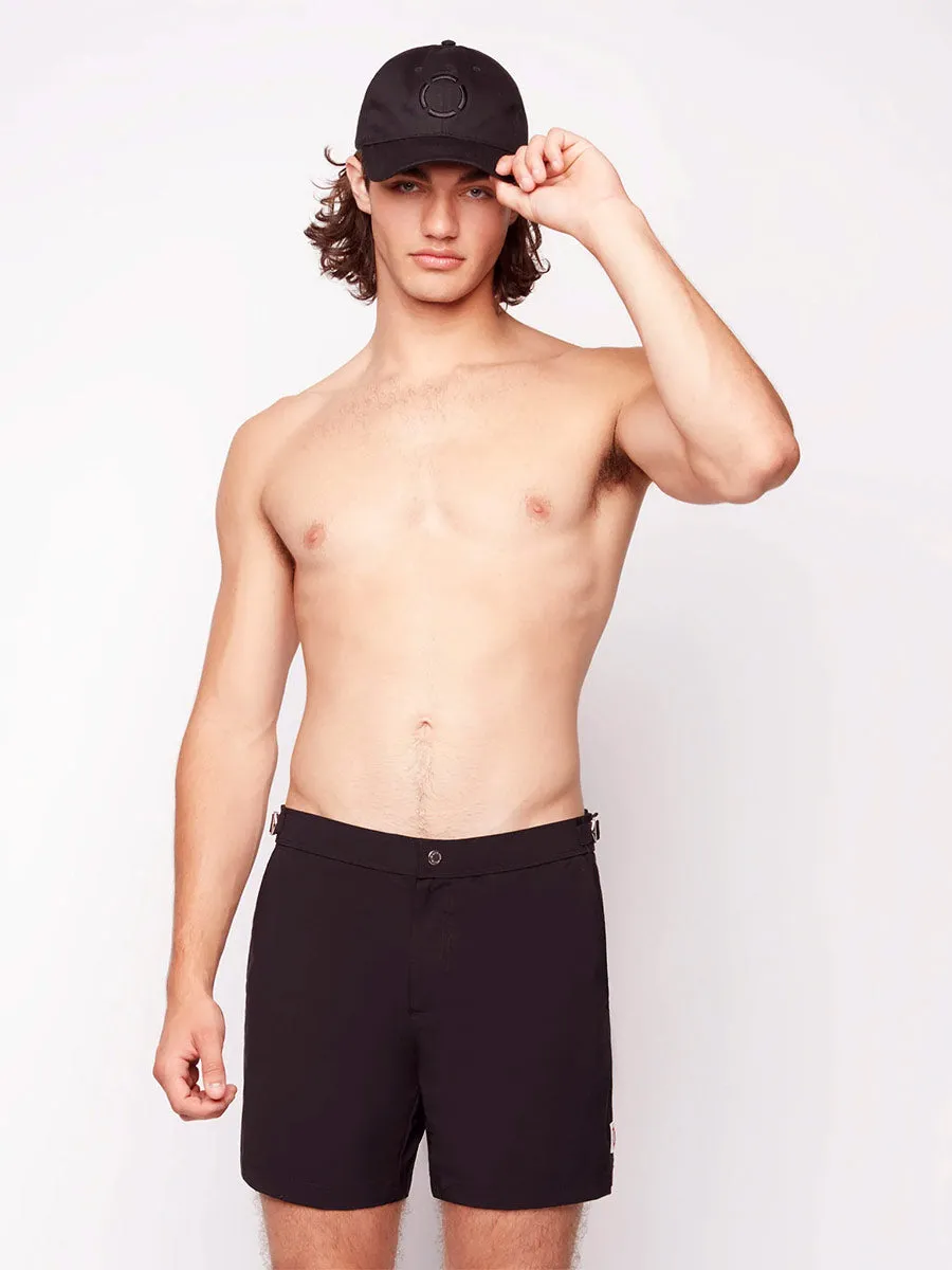 Lifeguard Swim Shorts w/Lining (Black)