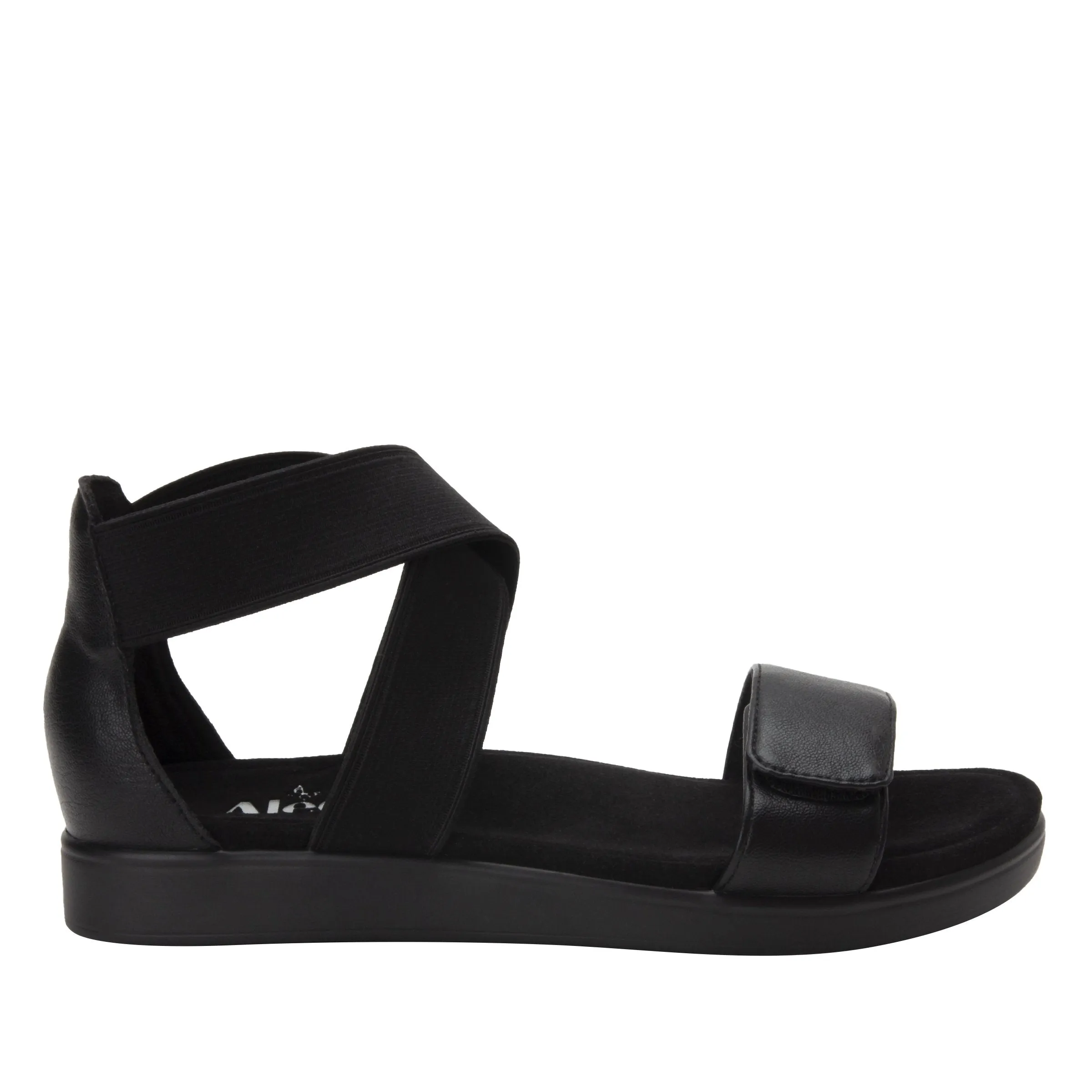 Lucia Black Sandal