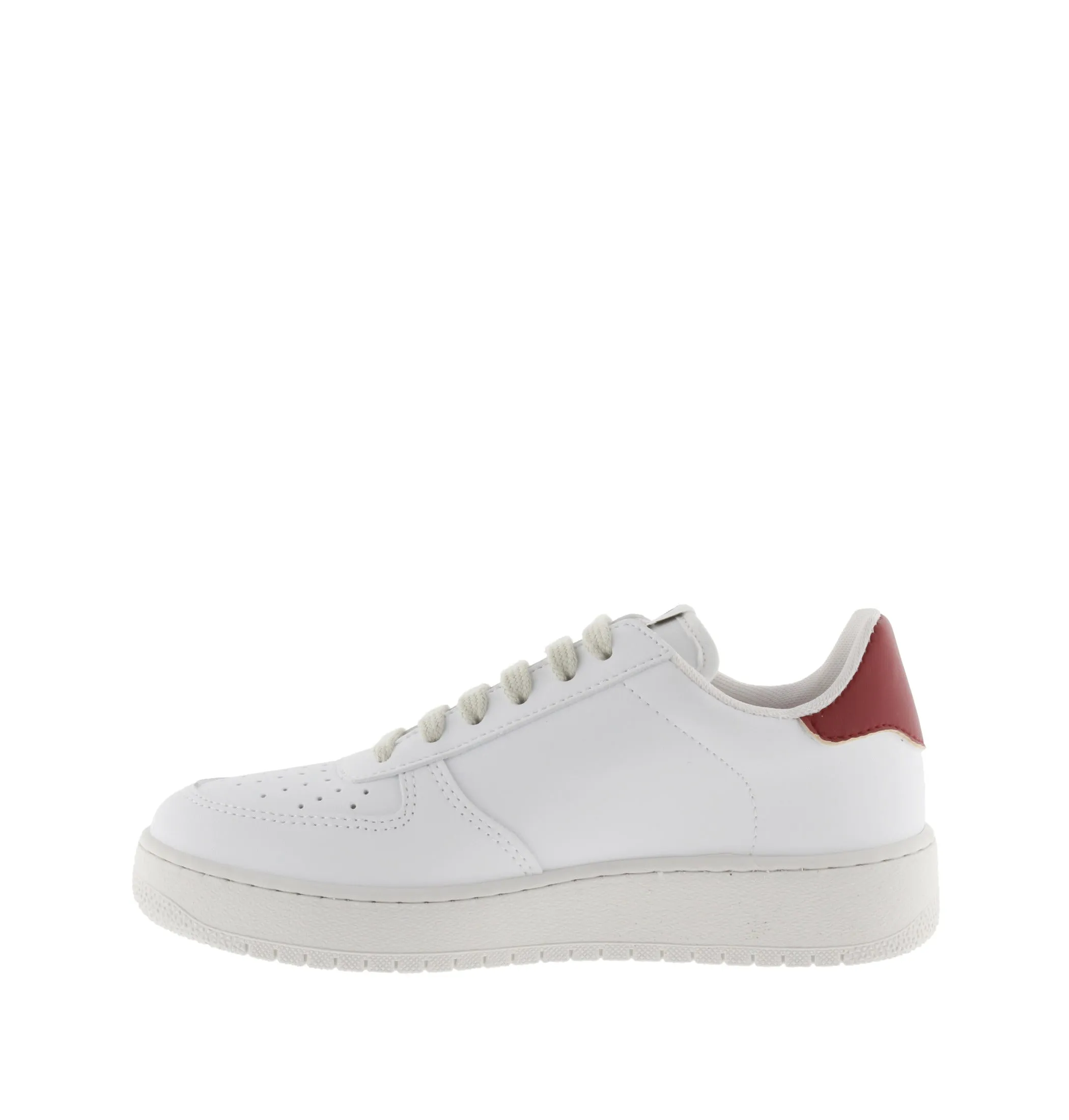 Madrid Contrast Faux Leather Sneaker for Women - 1258201