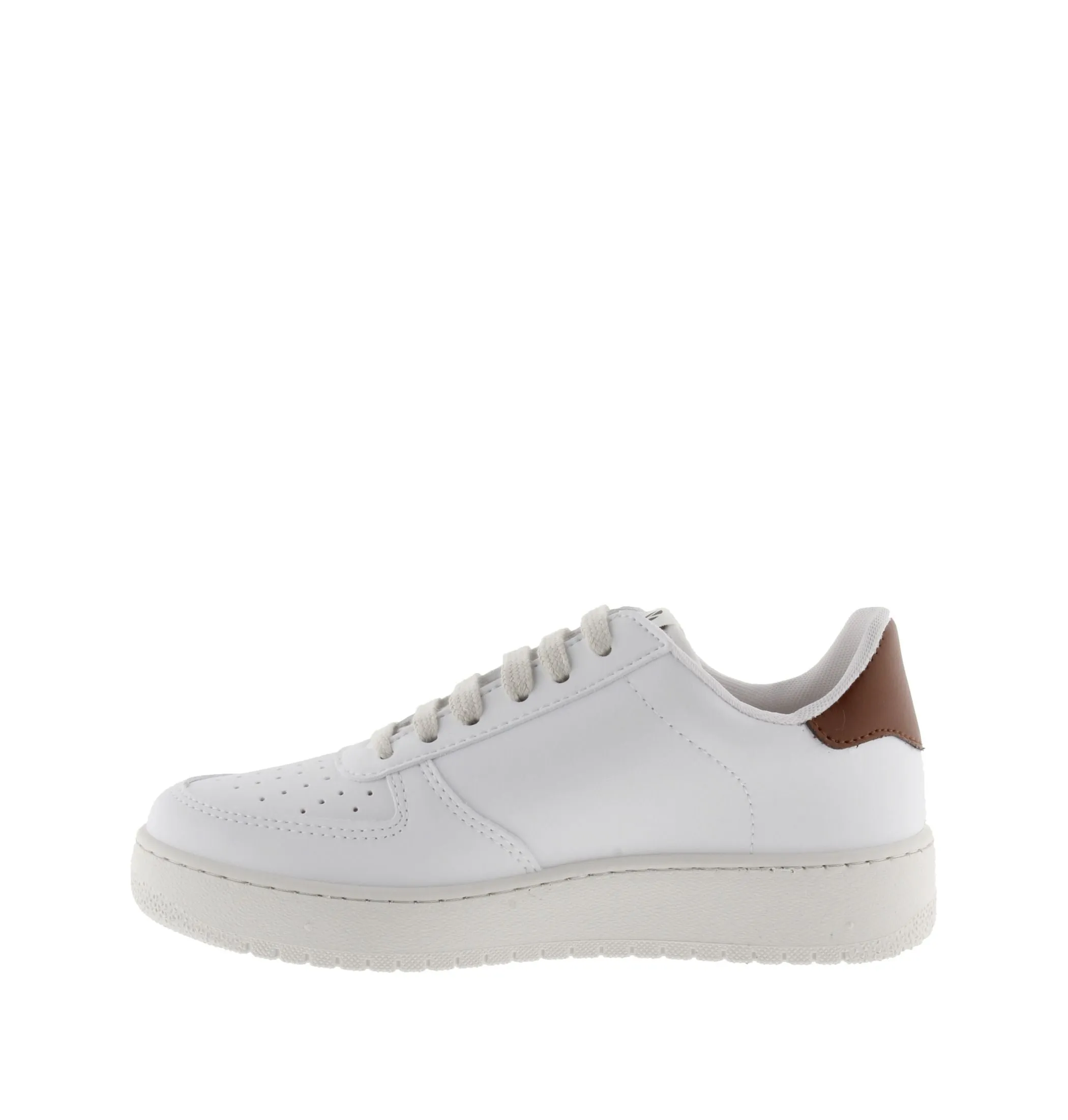 Madrid Contrast Faux Leather Sneaker for Women - 1258201