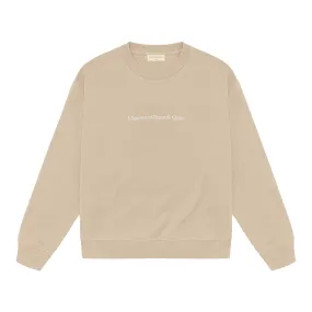 Museum Of Peace & Quiet Mopq Crewneck Taupe