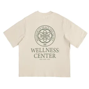 Museum Of Peace & Quiet Wellness Center T-Shirt Bone