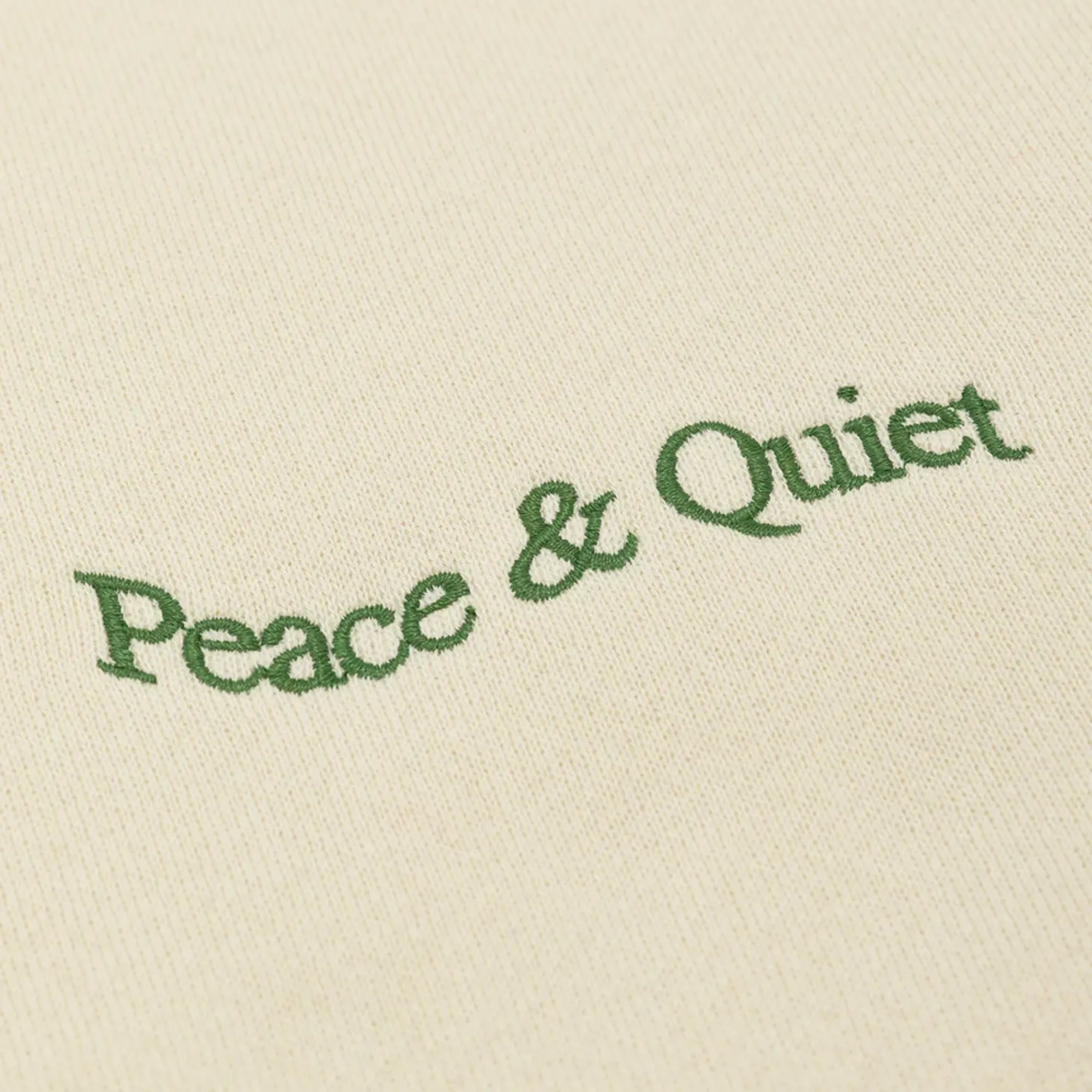 Museum Of Peace & Quiet Wordmark Crewneck Bone