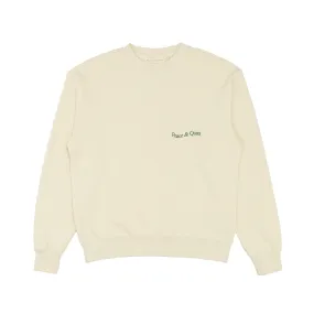 Museum Of Peace & Quiet Wordmark Crewneck Bone