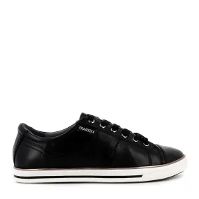 NAT II - BLACK WHITE LEATHER