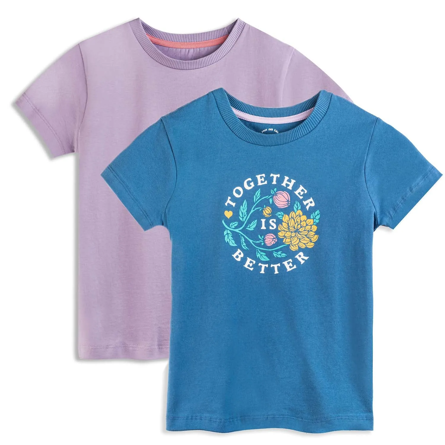 Organic Cotton Kids Shirts - Graphic Tee 2-Pack