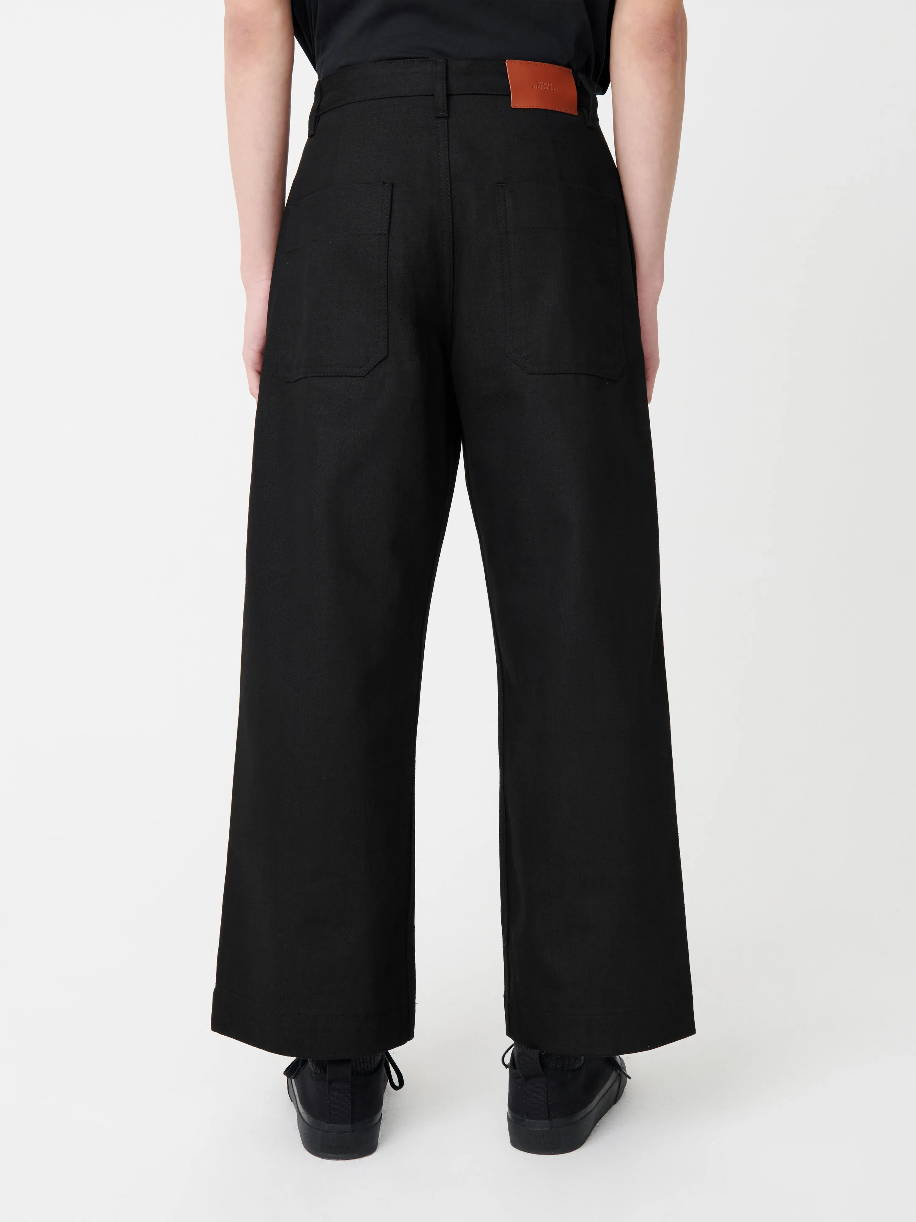 Pyad Denim Pant in Black