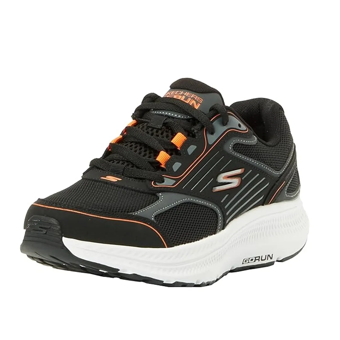 Scarpe da Uomo - SKECHERS Art. 220866BKOR Sneakers black orange