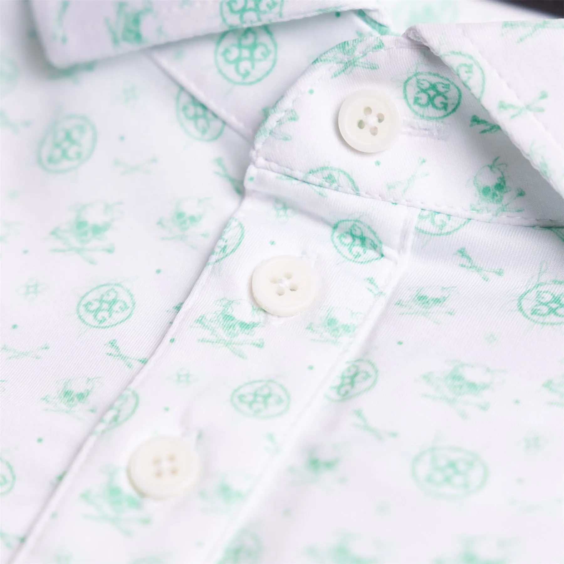 Skull & T's Sketch Polo Lotus - SS23