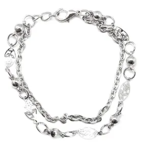 Small Town Wonder Silver Dainty Bracelet