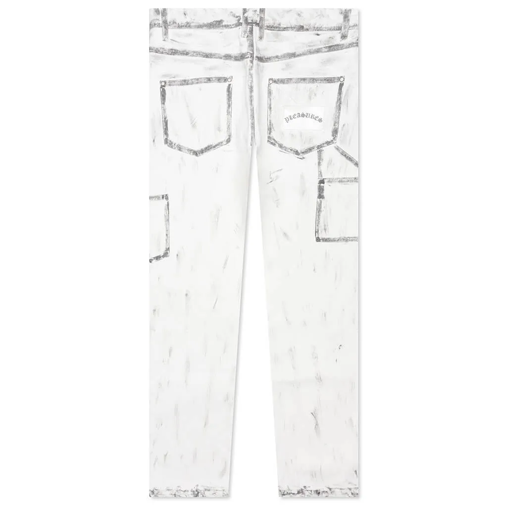 Splice Workpant - White