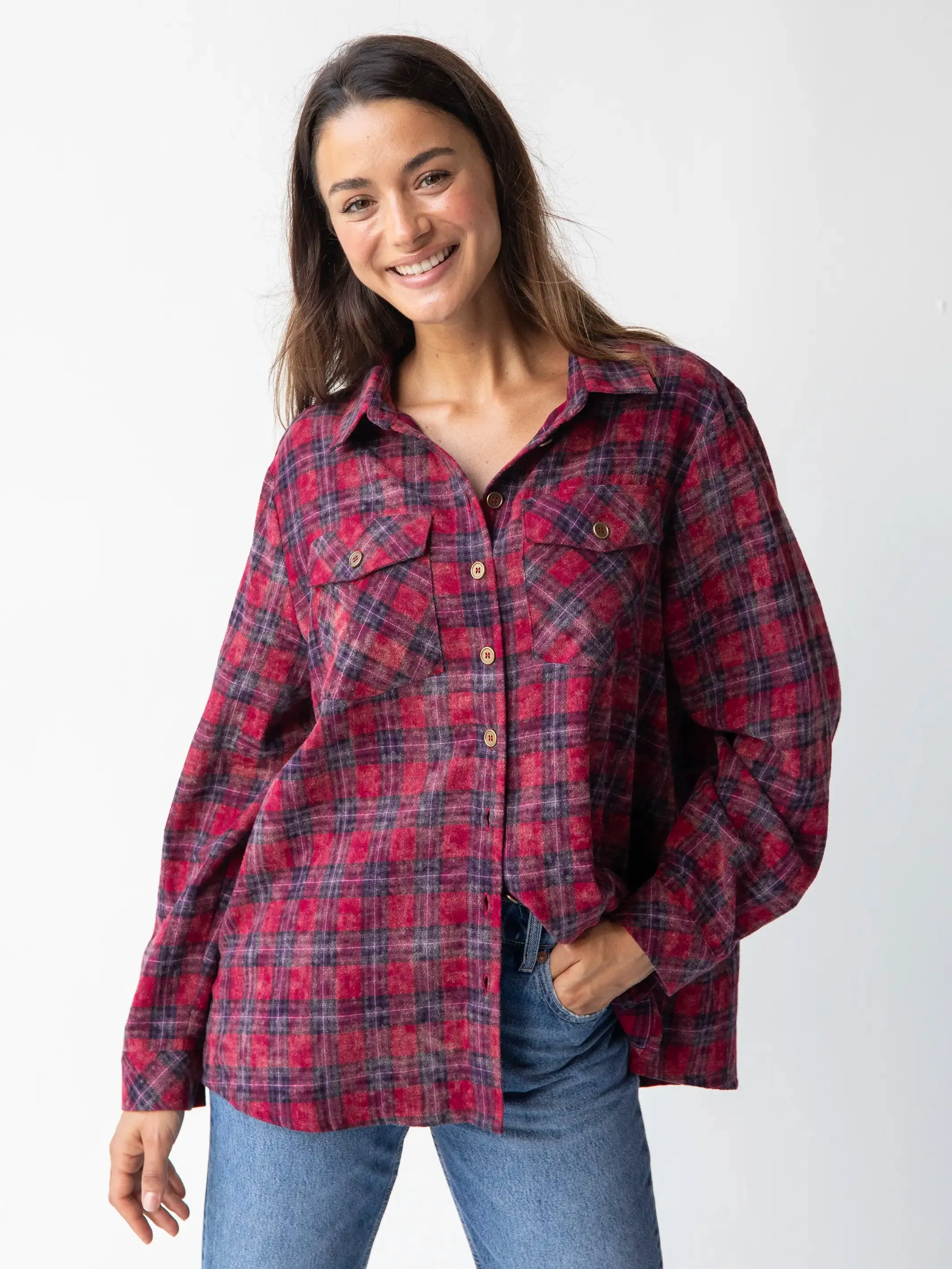 Telluride Patch Flannel Shirt - Practice Peace