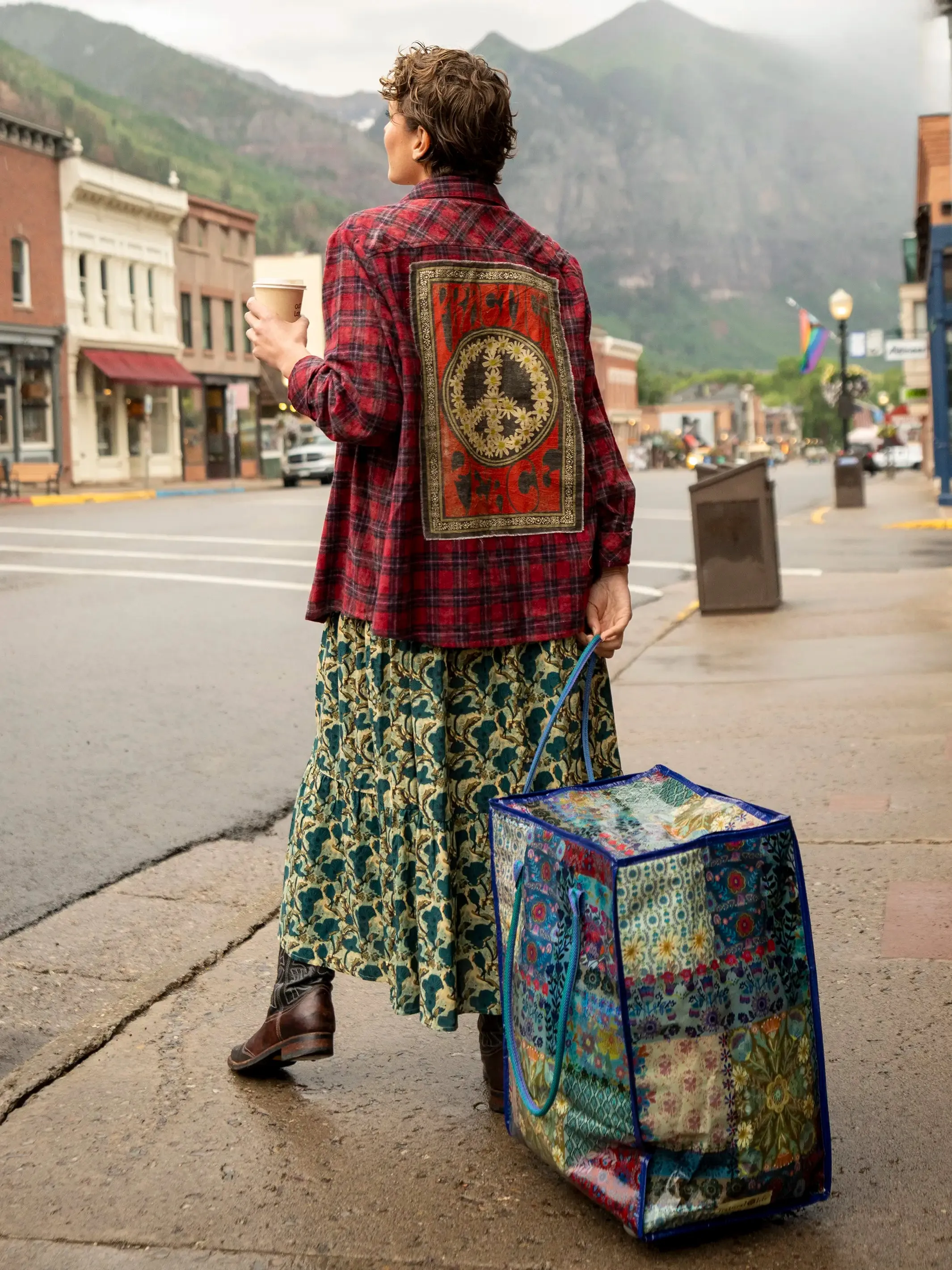 Telluride Patch Flannel Shirt - Practice Peace