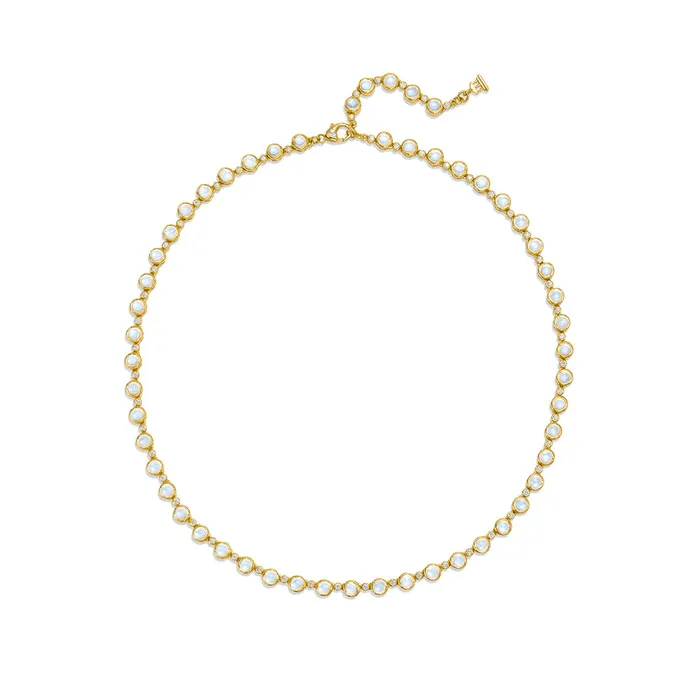 Temple St. Clair 18K Yellow Gold Moonstone Necklace