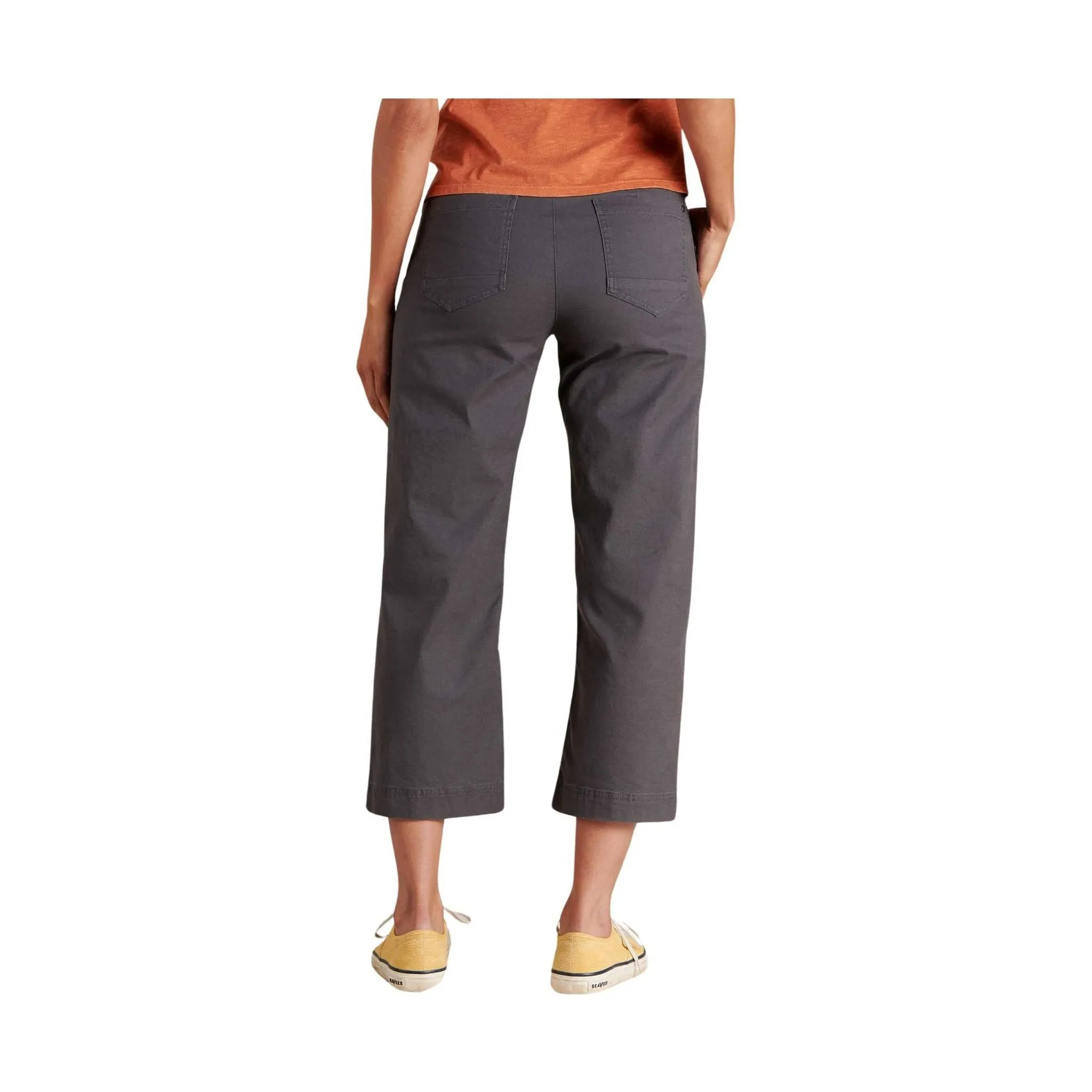 Toad & Co Women's Earthworks Wide Leg Pant - Soot