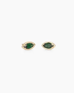 Tsavorite Marquise Studs