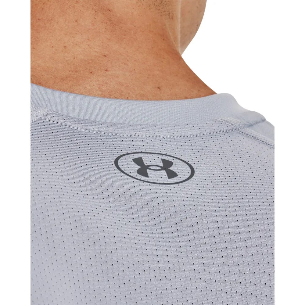 'Under Armour' Men's Drift Tide Knit Crewneck - Mod Grey