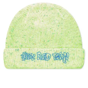 Wild Record Knit Beanie - High-Lighter